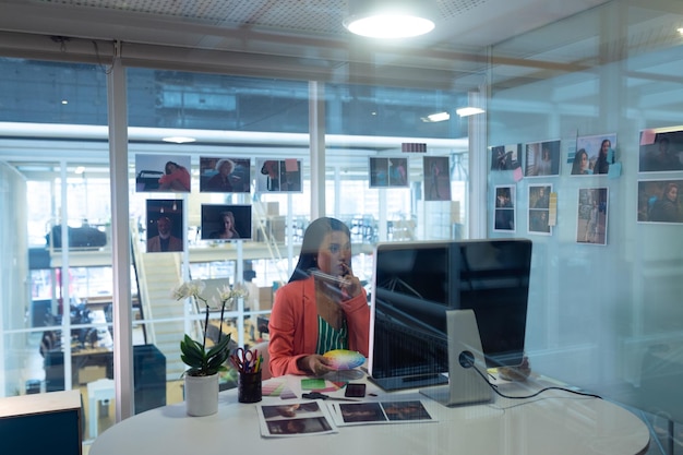 Agile team conducting sprint planning with Kanban board and collaboration tools